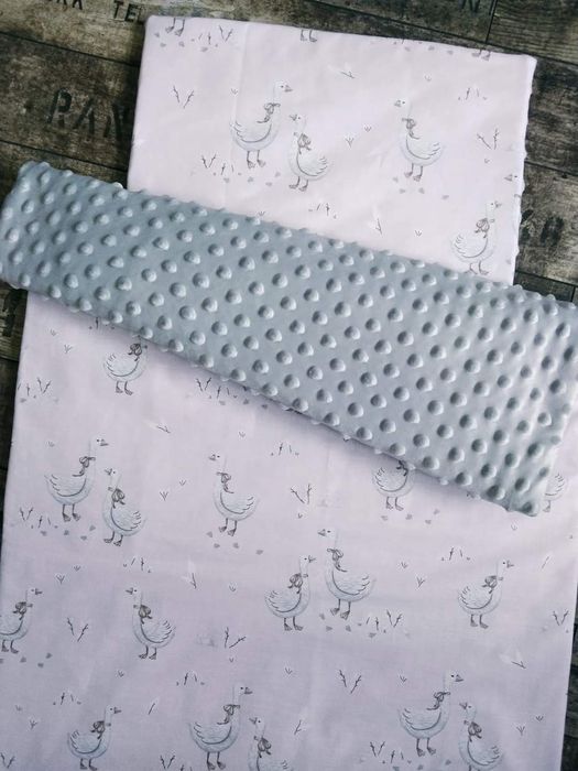 Zestaw minky do gondoli kołyski pościel Nowy!