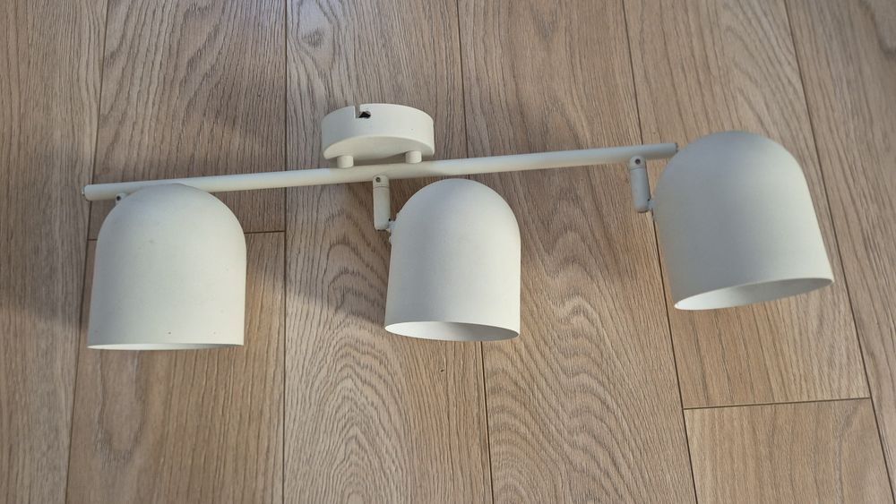 Lampa wisząca 3 biała