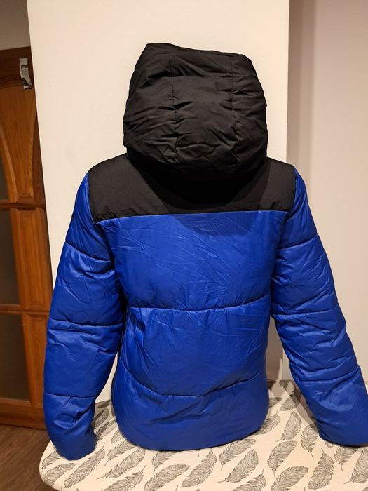 Kurtka pikowana niebieska  chłopięca 4F rozmiar 152