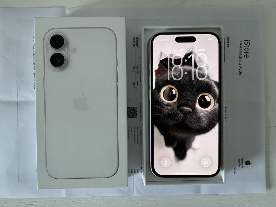 Iphone 16 128gb c/fatura e garantia 3 anos