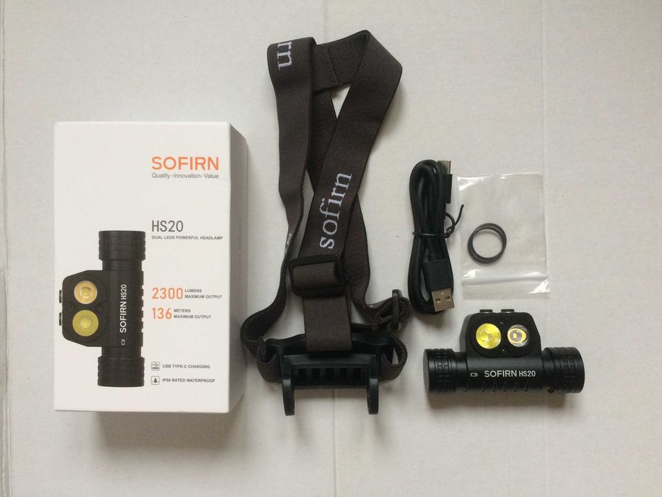 Ліхтарик налобний Sofirn HS20 / HD20
