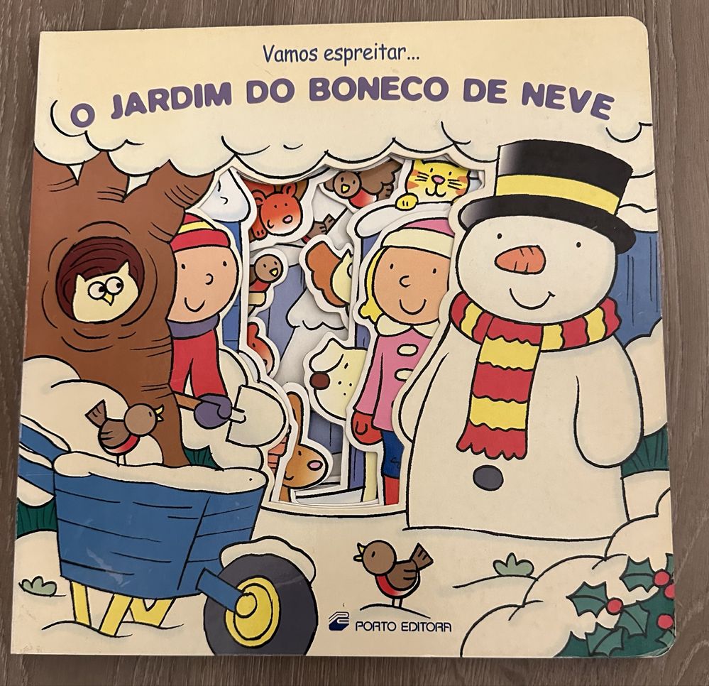 Coleção 3 livros infantis - Vamos espreitar…
