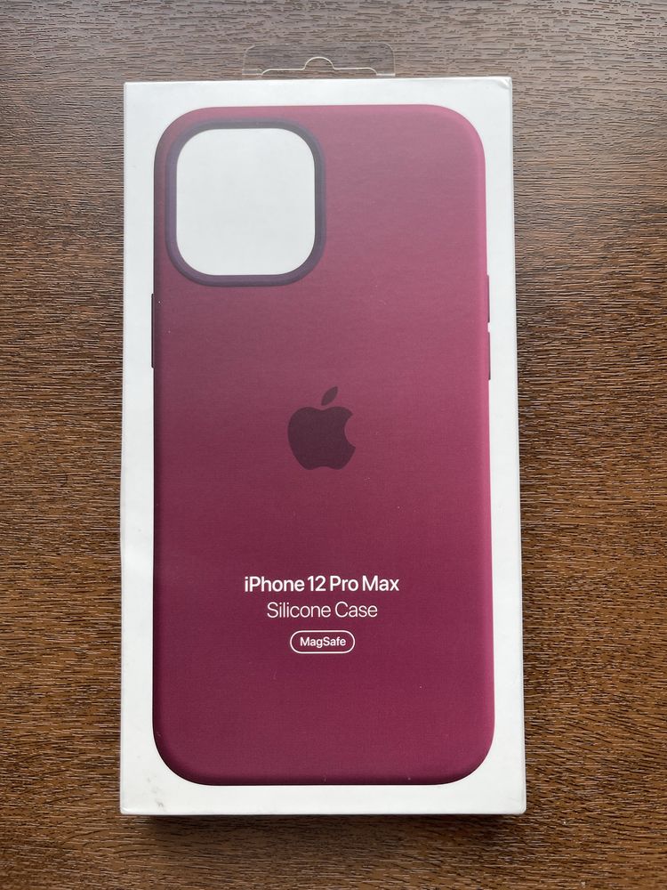 Оригінальний Чехол Apple Silicone Case Plum для iPhone 12 Pro Max