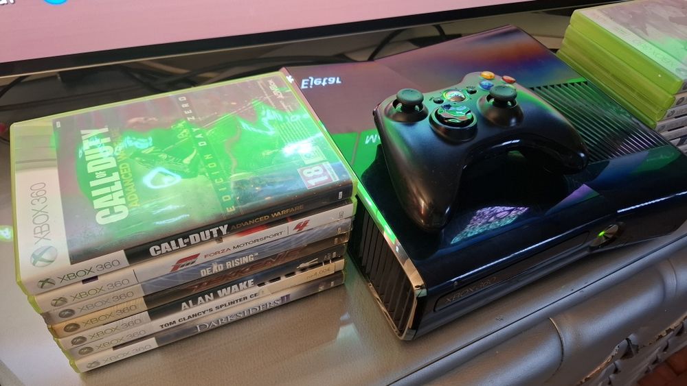 Xbox 360 320Gb + Jogos
