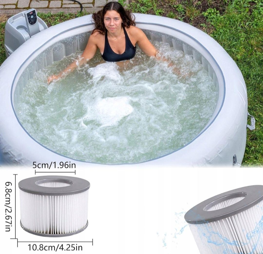 6szt Filtr do Jacuzzi Pompy Basenowej do whirlpool MSpa