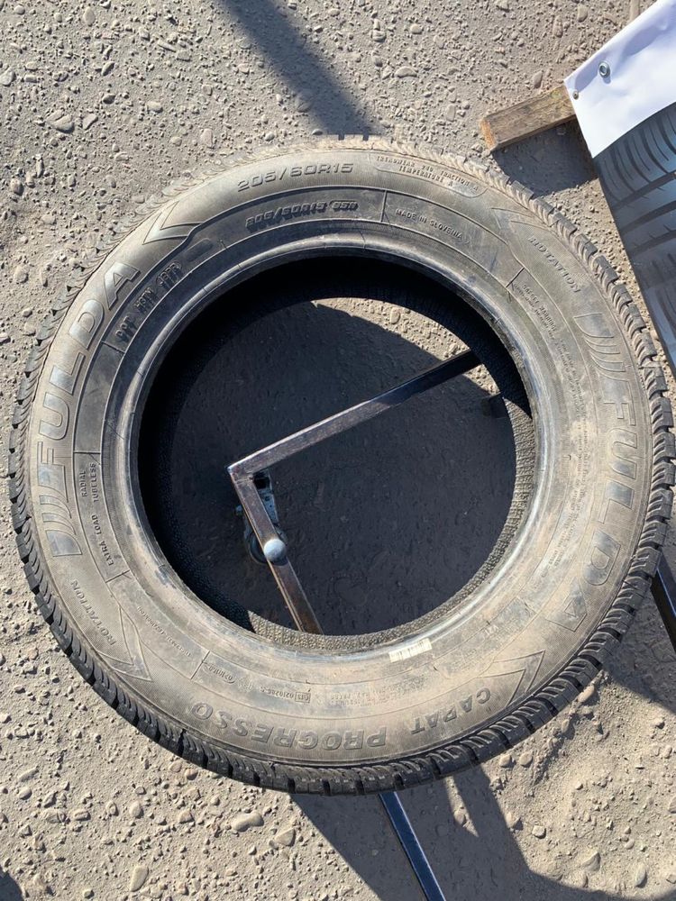 Шини нові 205/60 R15 пара Fulda літо 2022р, нові