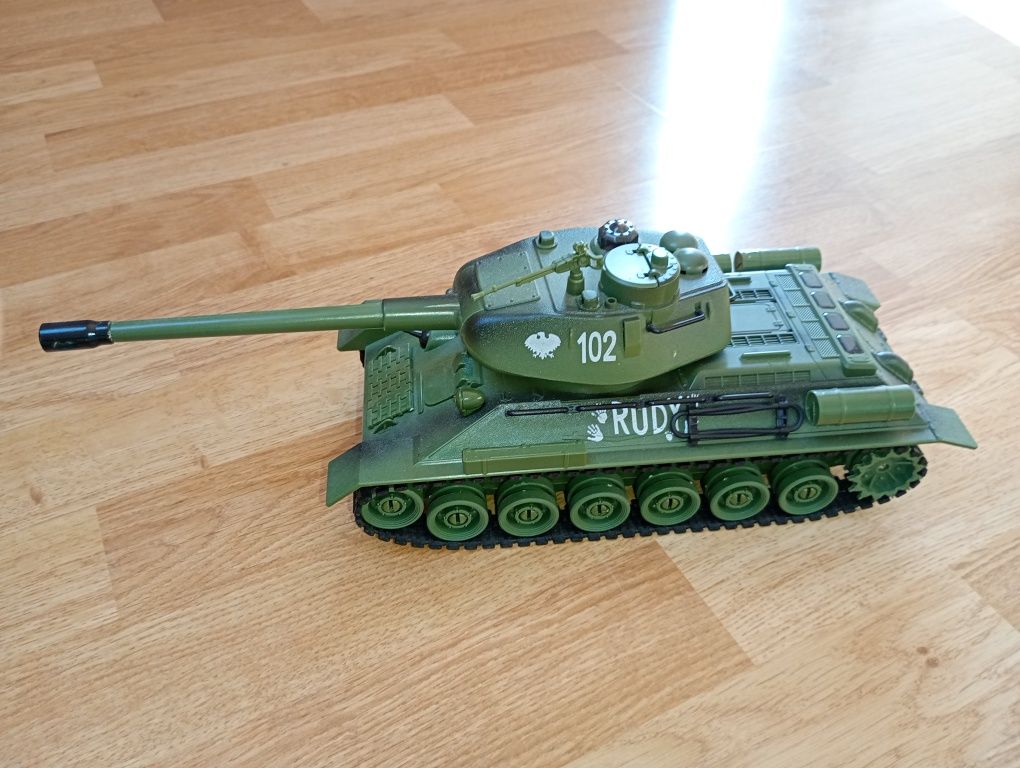 Czołg T-34 Rudy 102 zdalnie sterowany dwa w komplecie