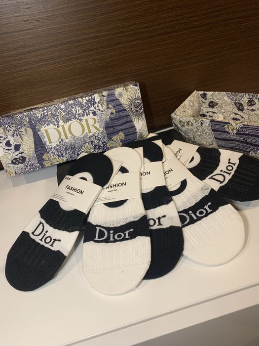 Подарунковий набір сліди dior шкарпетки