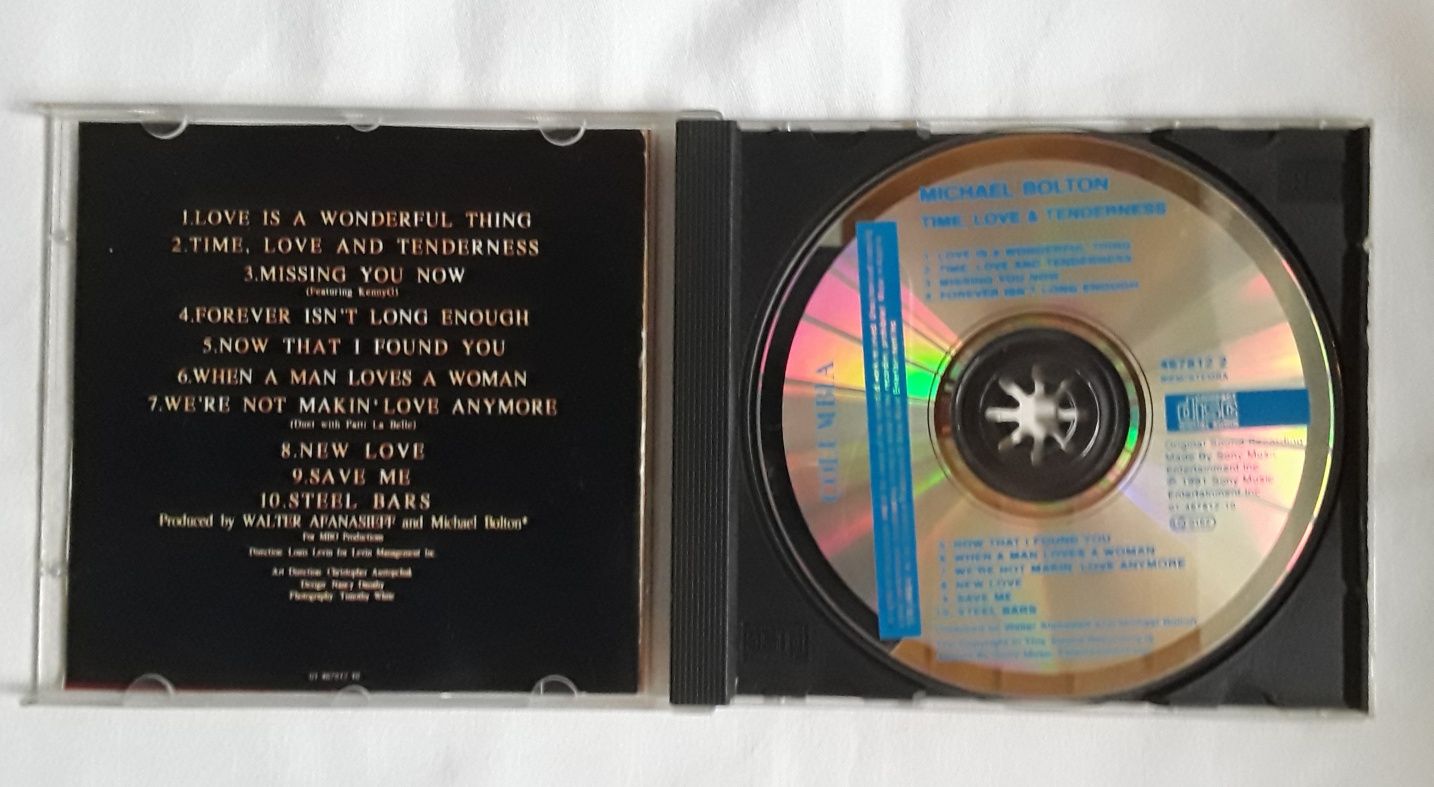 CD Michael Bolton: Time, Love & Tenderness