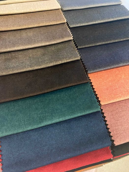 Tkanina Materiał Obiciowa Meblowa Tapicerska NOBLLE MONOLITH Welur