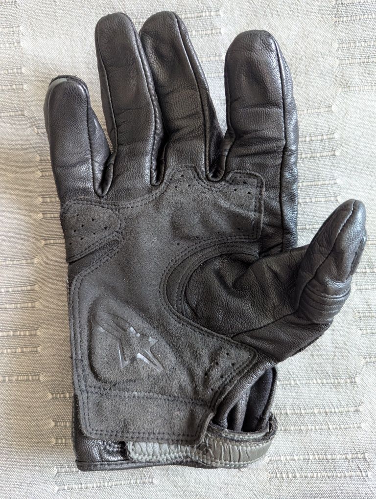 Мотоперчатки  летние Alpinestars MUSTANG Black-Dark Grey. р11 3XL