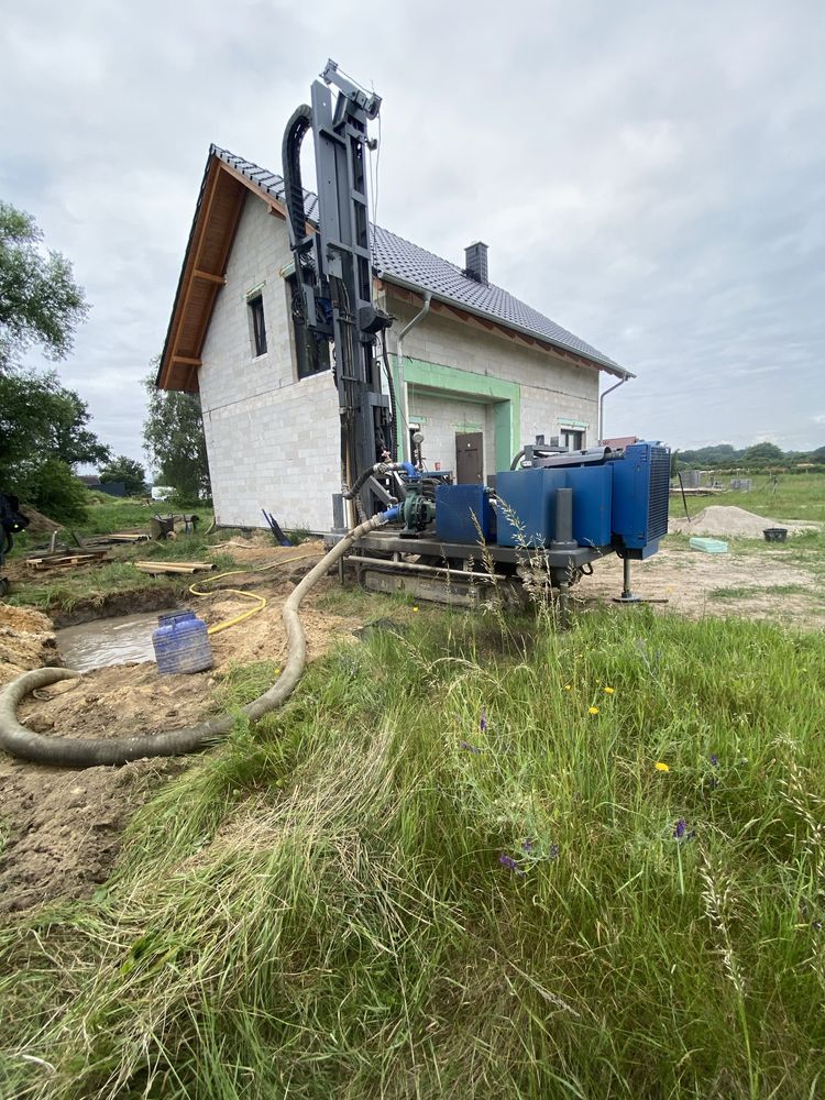Wiercenie studni głębinowe Odwierty pod pompy ciepła