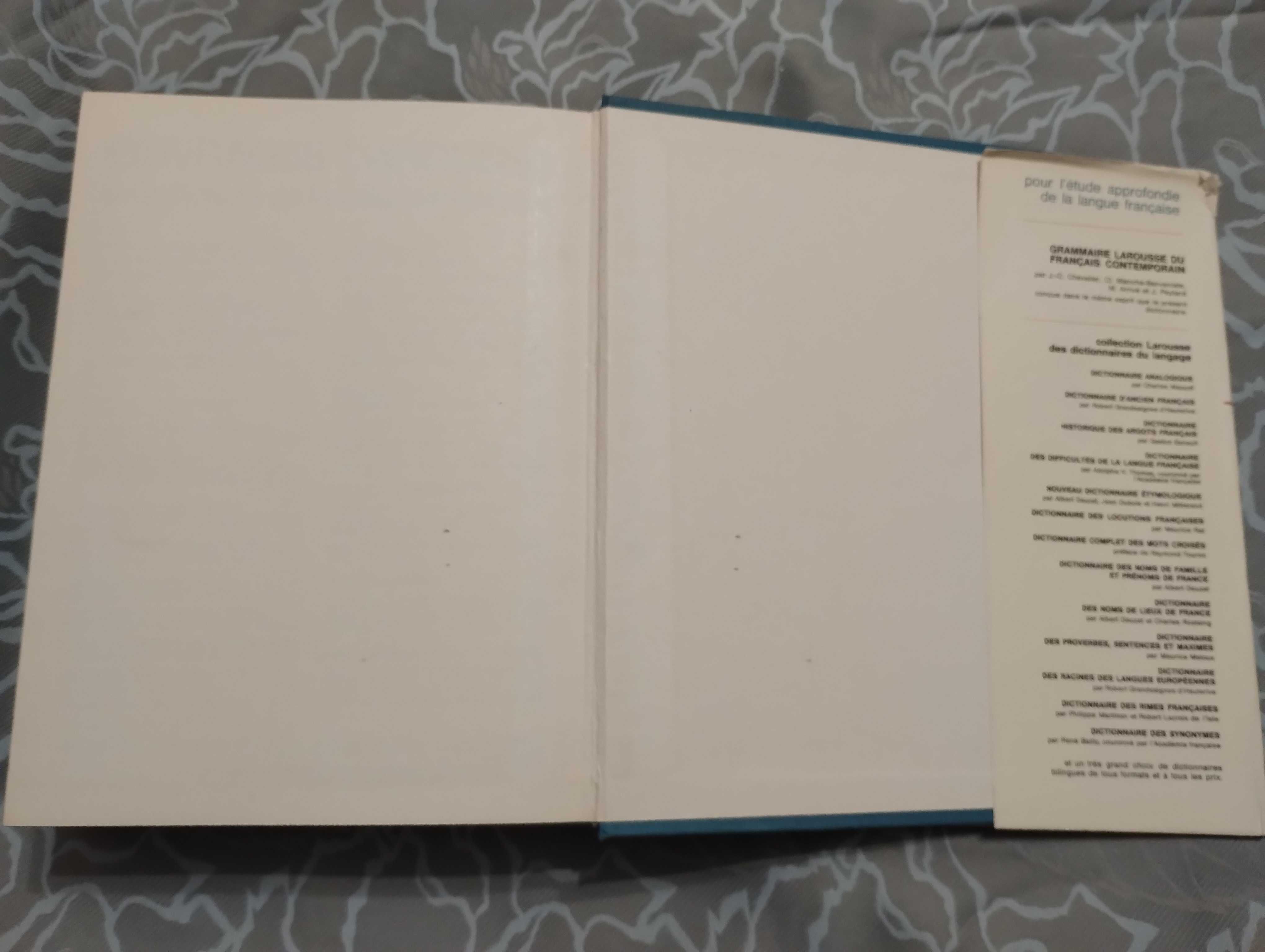 Раритетный" Dictionnaire du Francais Contemporain" Larousse 1966 Paris