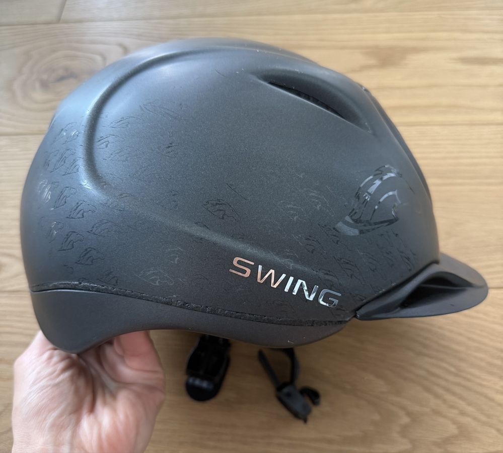 Kask jeździecki toczek Swing