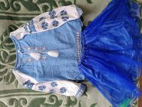 Вишиванка льон дитяча розмір 104
