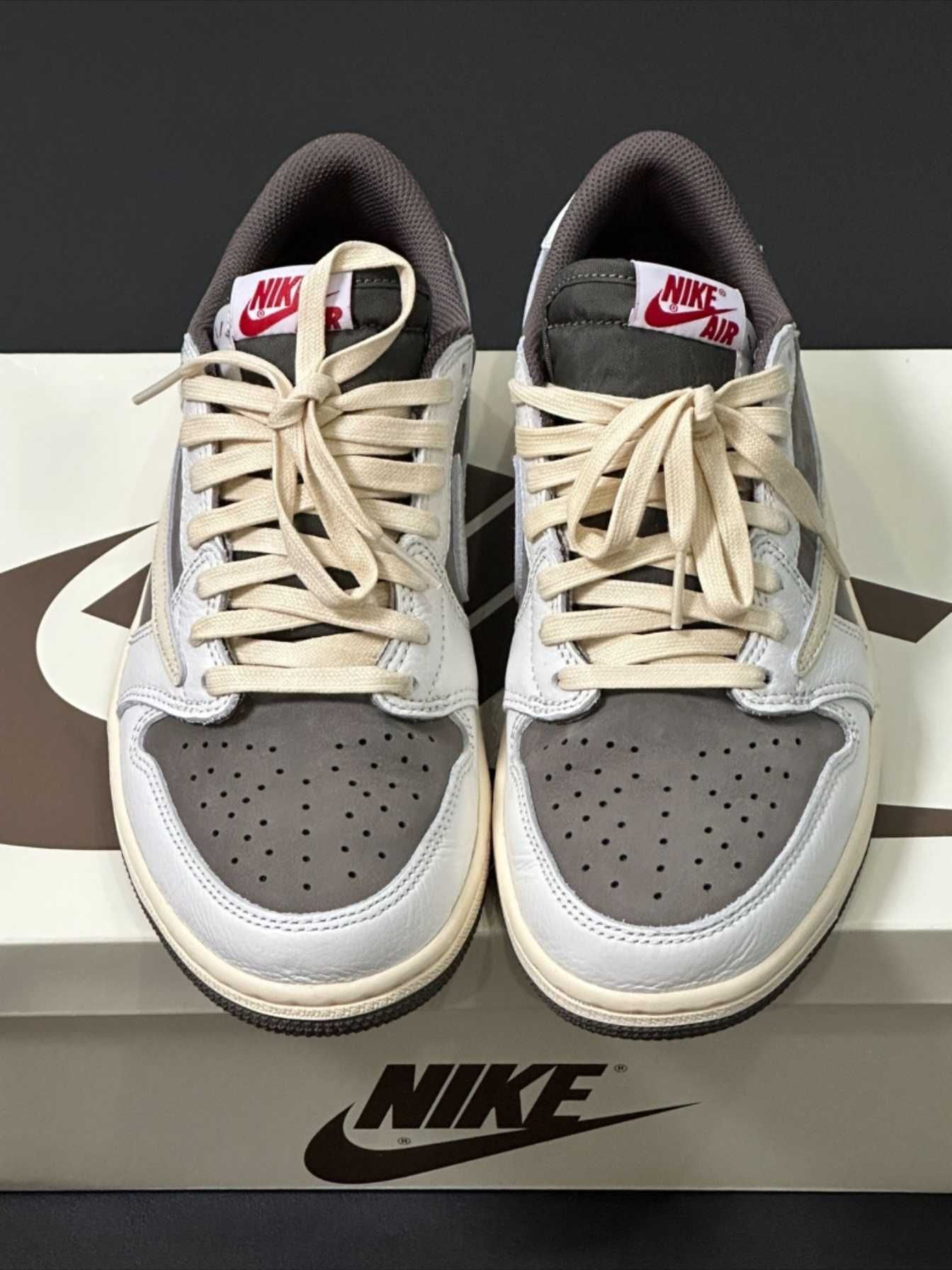 Jordan 1 Retro Low OG SP Travis Scott Reverse Mocha R.43