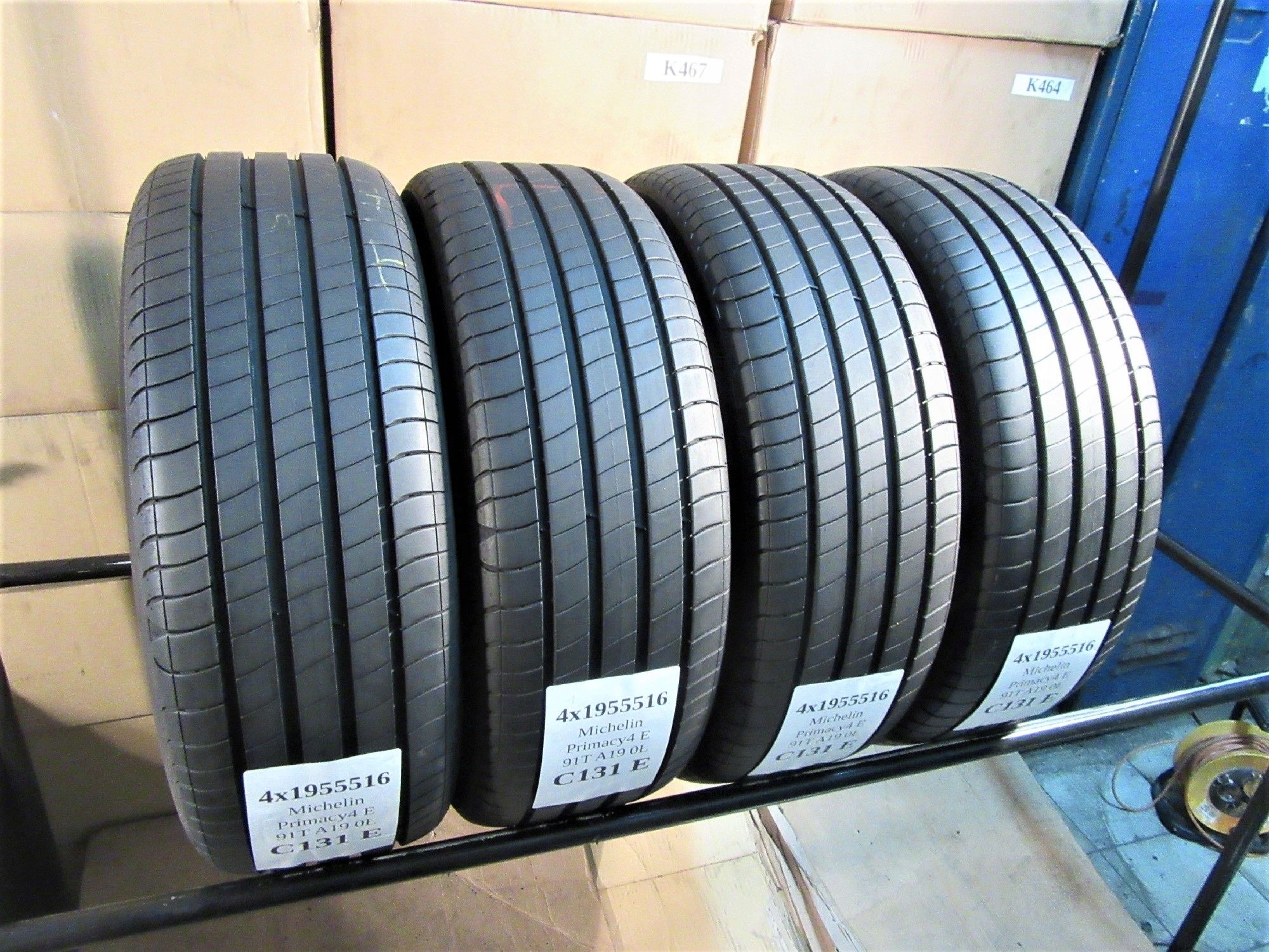 Opony 195/55/16 Michelin 2019r 4szt=600zł L