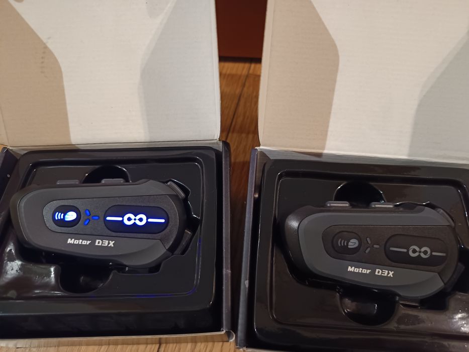 Kit 2 auriculares bluetooth para capacetes de mota
