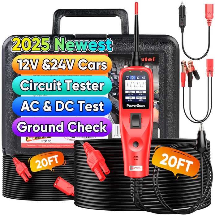Autel MaxiCOM Ultra Lite S - Skaner OBD2 + Tester Obwodów Gratis!