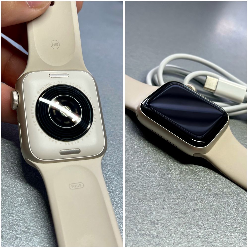 Apple Watch SE 40mm (2-Gen) 98% ІДЕАЛ GPS Apple Watch 4/5/6/7/8/9) епл