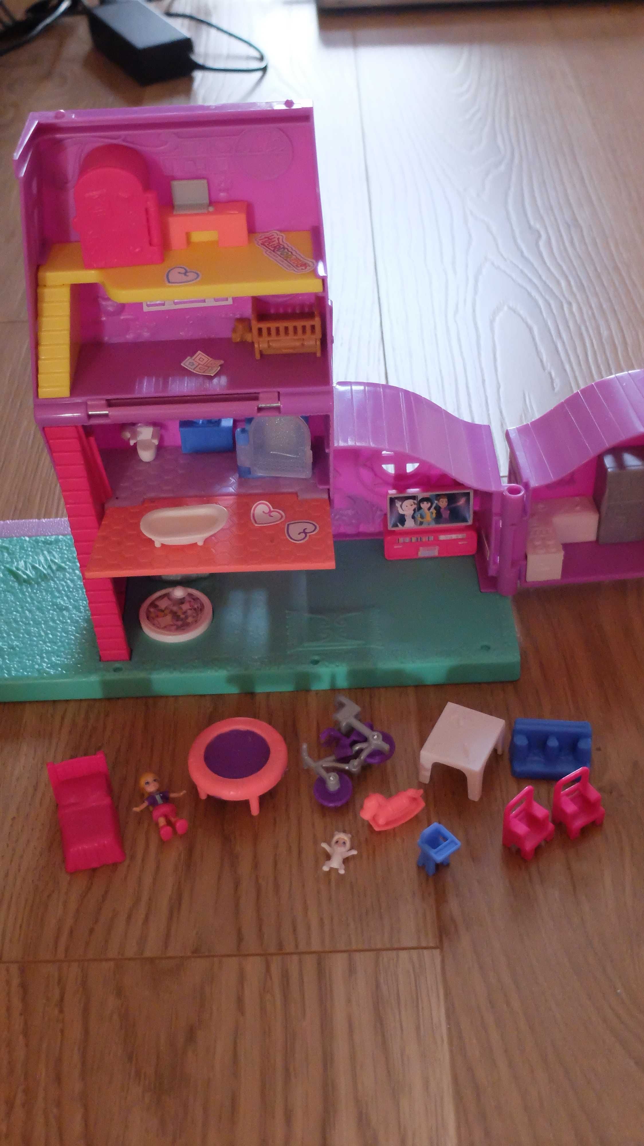 polly pocket domek dla lalek