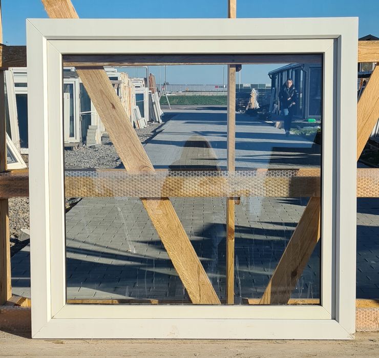 OKNA KacprzaK 124X120 OKNO Używane Plastikowe PCV Lider Okna OLX