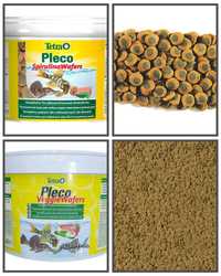 Корм для рыб Tetra Pleco Veggie Spirulina Wafers таблетки для сомиков