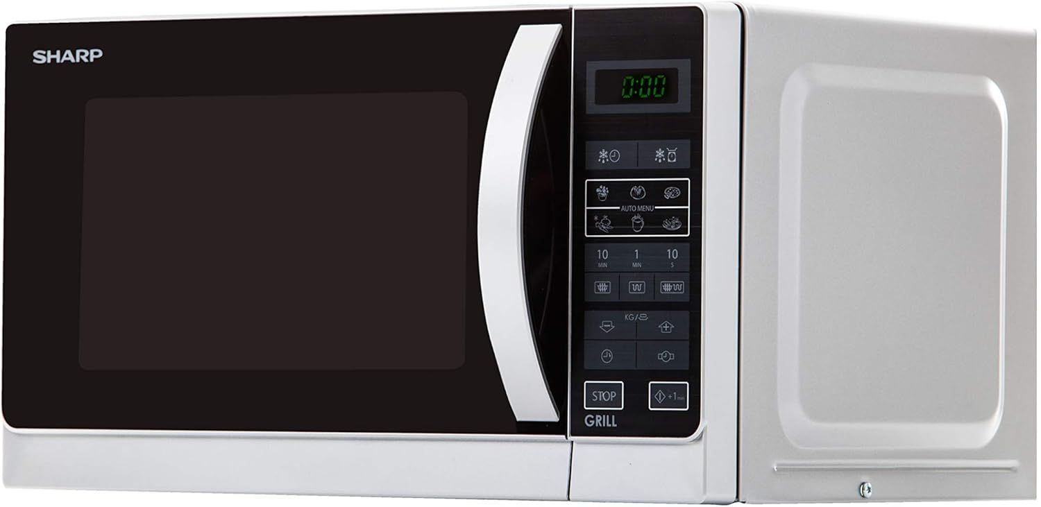 Mikrofalówka z Grillem Sharp R-742INW 900 W 25
