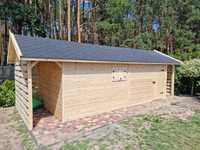 domek narzędziowy domek na działkę domek z drewutnią 3x8