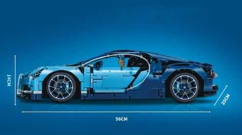 Bugatti Chiron, 42083 - Klocki Lepin Technic + GRATIS