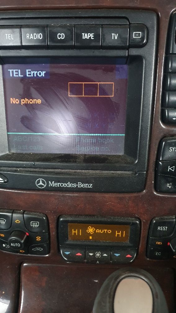 Mercedes cl w215 Radio 100% OK