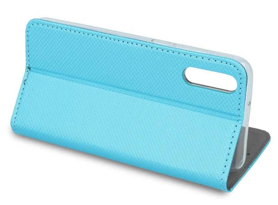 Etui z klapką do Samsung Galaxy J6 Plus kolor: turkusowy
