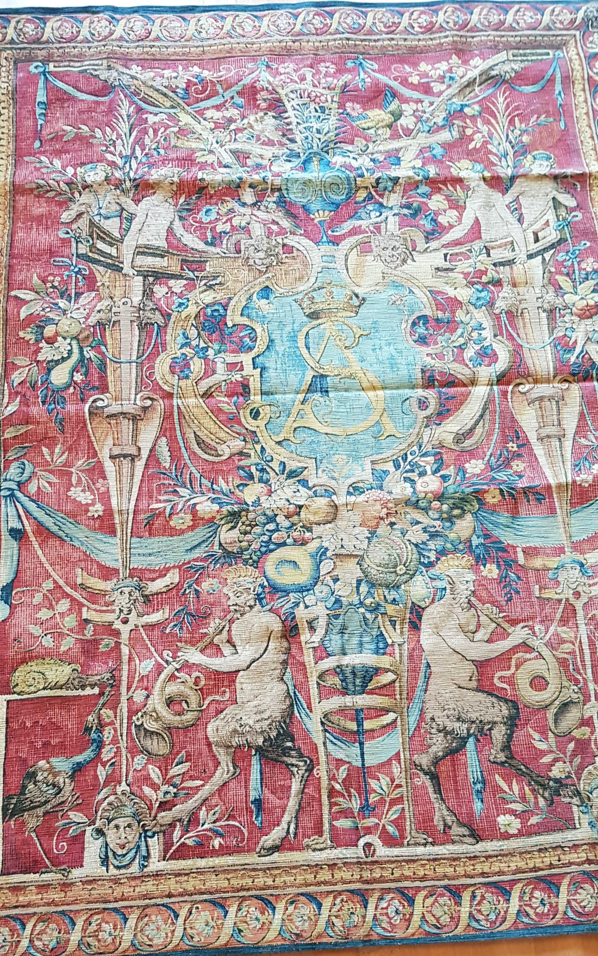 Gobelin tapiseria arras  kilim Wawel Kraków unikat