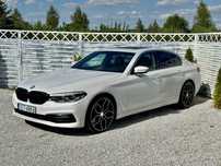 BMW Seria 5 2017, 3.0 PB, B58, 340 KM, Biała Perła, Stan IDEALNY, ZAMIANA
