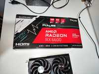 Placa saphire and RX 6600 8gb