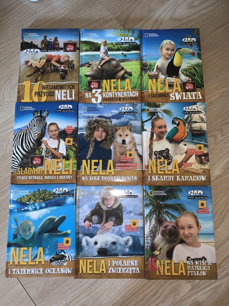 Nela mała reporterka seria 9 książek