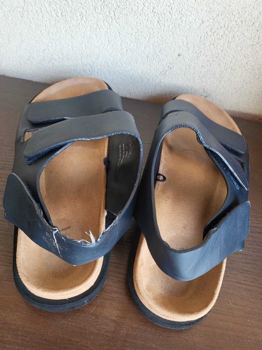 Sandały męskie ZARA, jak Birkenstock, ergonomiczne, lekkie, okazja! 42