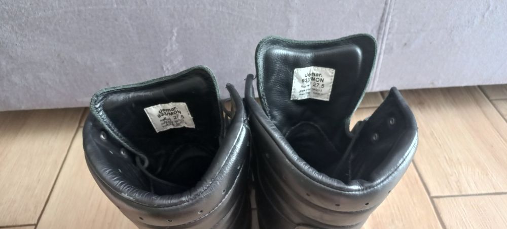 Buty wojskowe zimowe MON trzewiki 41, wkładka 27,5 cm