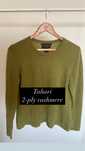 Damski sweter kaszmirowy 2-ply cashmere Tahari