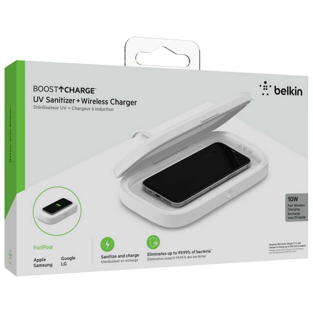 Belkin Boost Charger UV Sanitizer NOVO