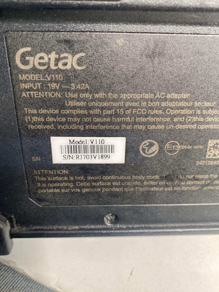 Захищений Трансформер Планшет Getac v110 G3 11.6" IPS Тачскрін i5-6200