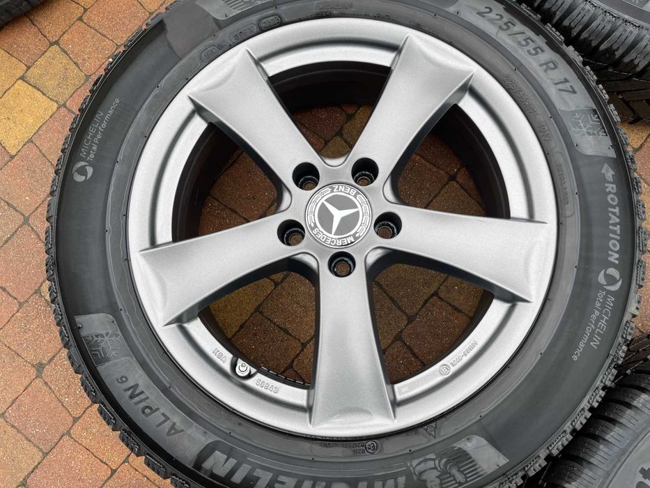 3755. Alufelgi 17" Mercedes W246 W206 W176 CLA GLA 5x112 6.5J ET44