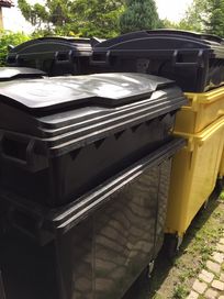 Kosz na śmieci 1100L pojemnik na odpady kontener NOWY Transport