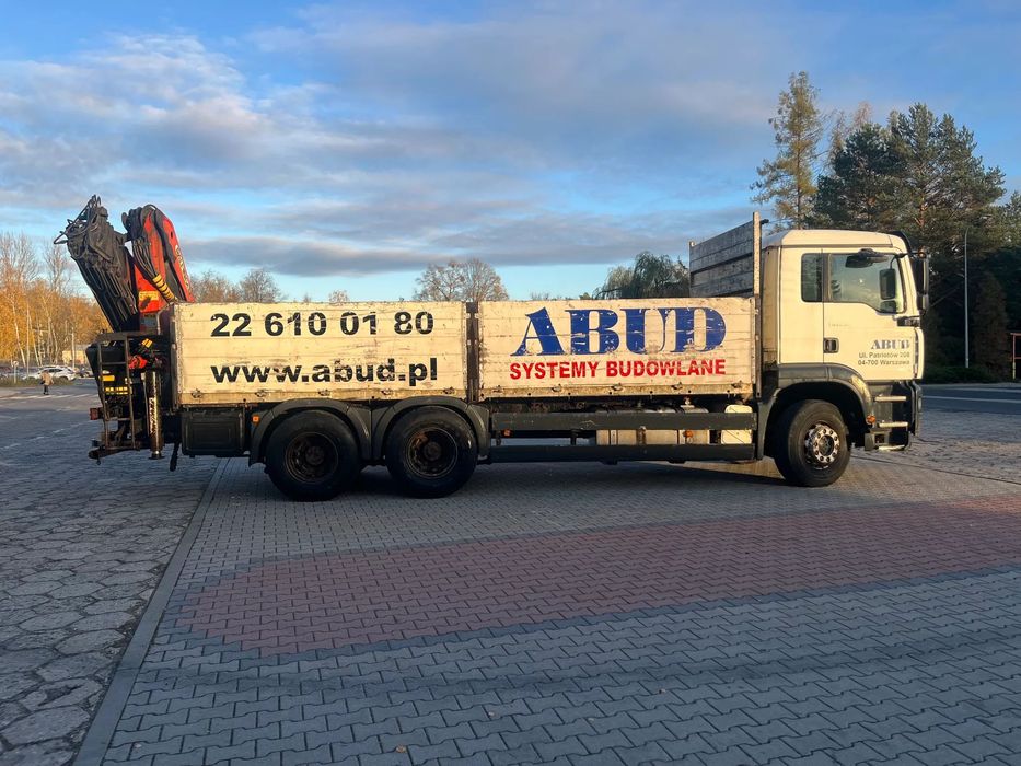 MAN TGA 26.363  MAN TGA 26.360 6x4 HDS Palfinger PK21000 17m