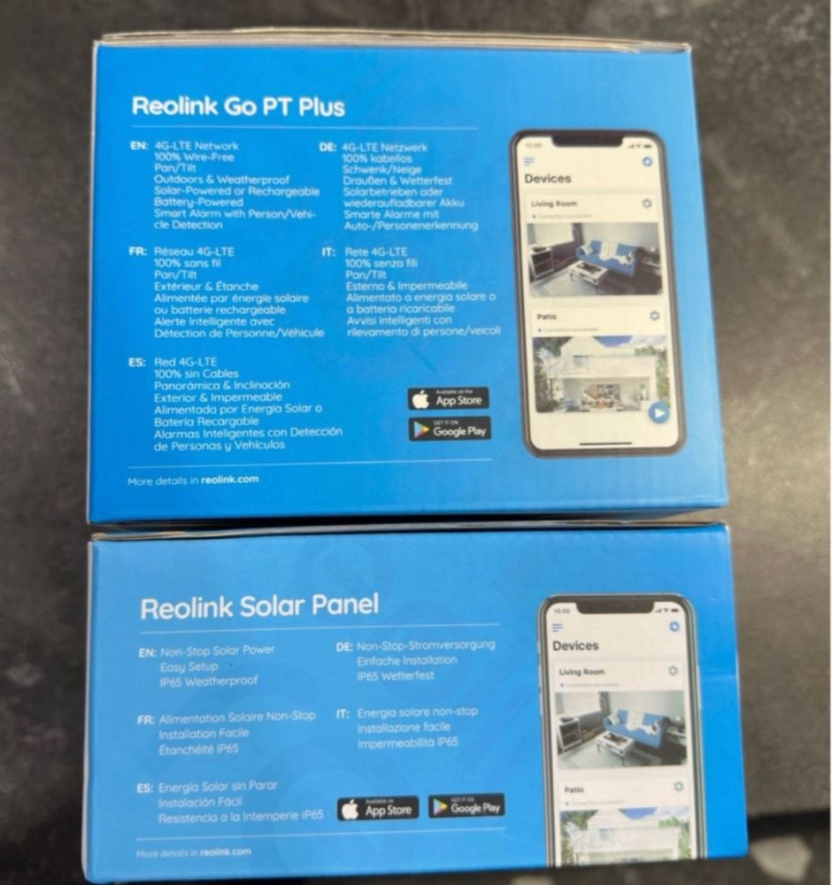 Kamera IP Reolink GO PT PLUS 4Mpx Akumulator GSM + panel solarny