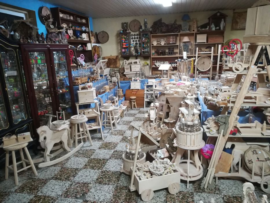 Artesanato em madeira