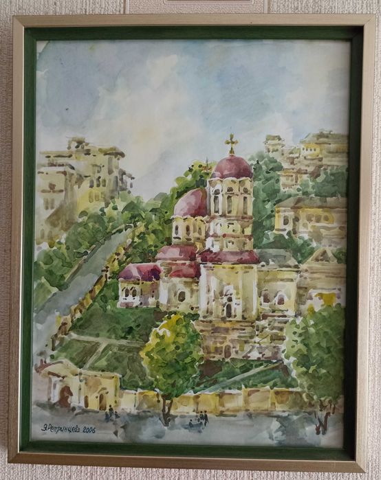 Картини Е. Репринцивої. Акварель.