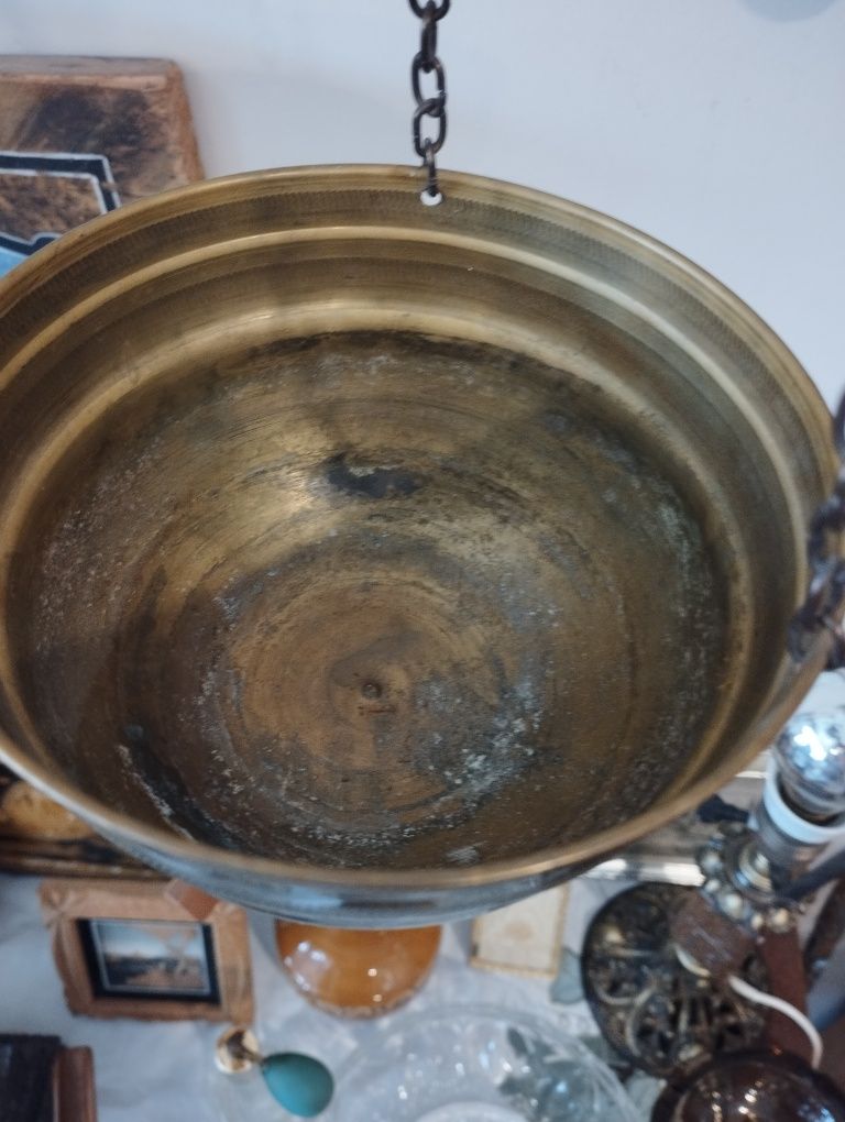 Piękna stara waga mosiężna vintage