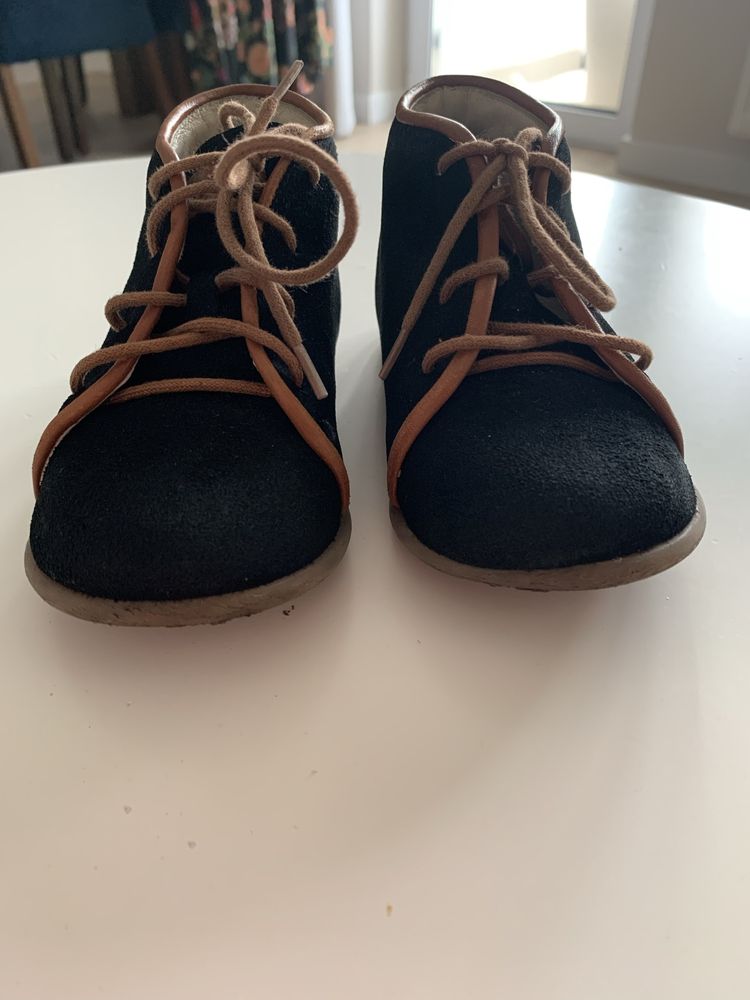 Skórzane buty Emel