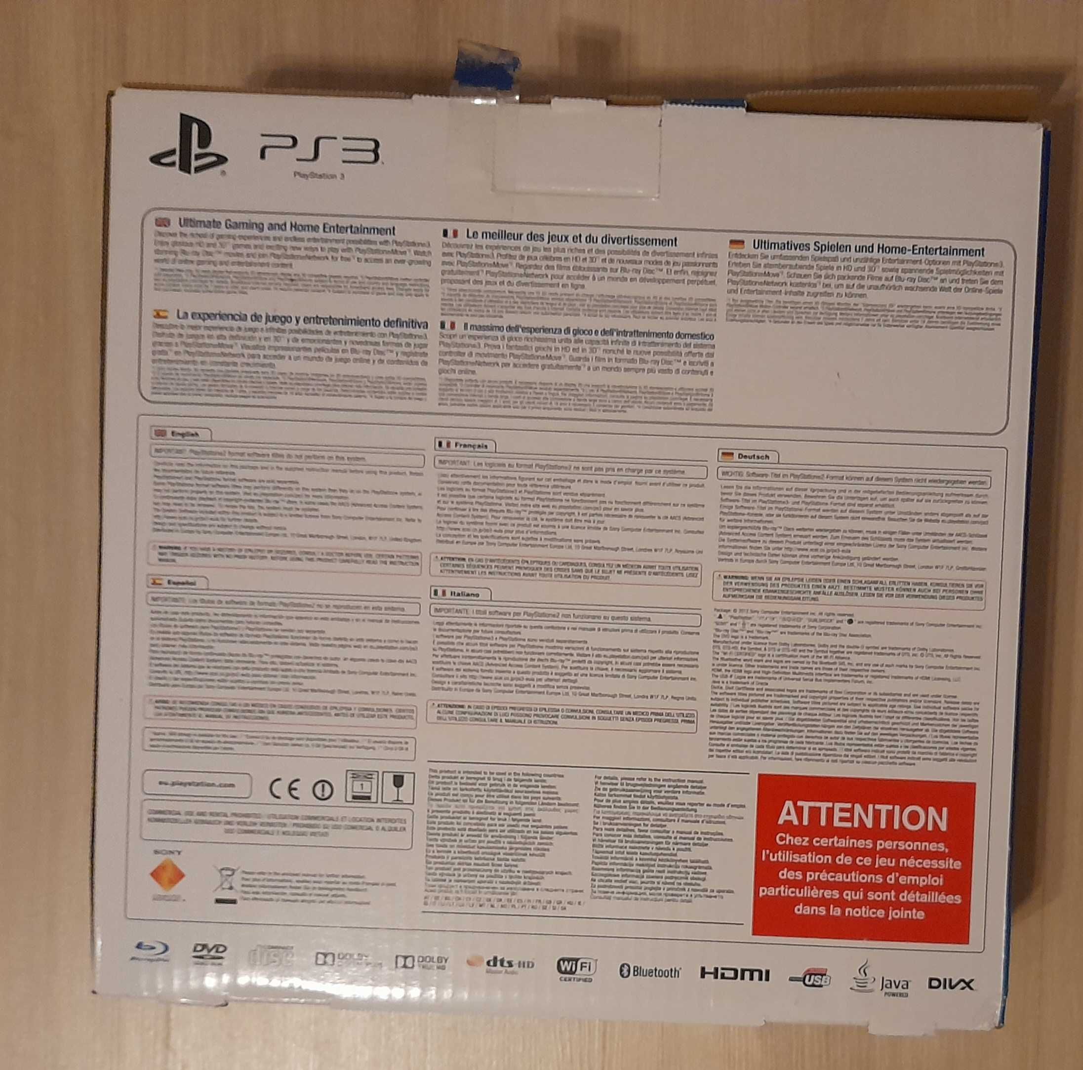 Nowa konsola Playstation 3 super slim. W oryginalnym opakowaniu.